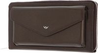 Golden Head Leren portemonnee Valencia RFID Protect RV-Damenbörse 2830 Bronze donkerbruin