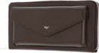 Golden Head Leren portemonnee Valencia RFID Protect RV-Damenbörse 2830 Bronze donkerbruin