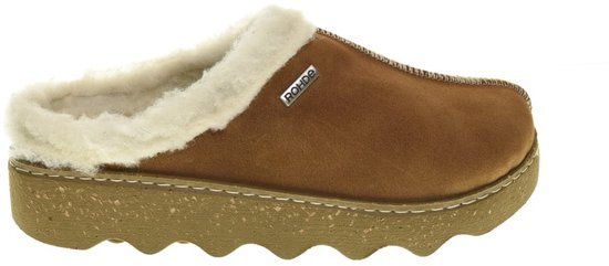 Rohde Foggia-D dames pantoffel - Cognac - Maat 38