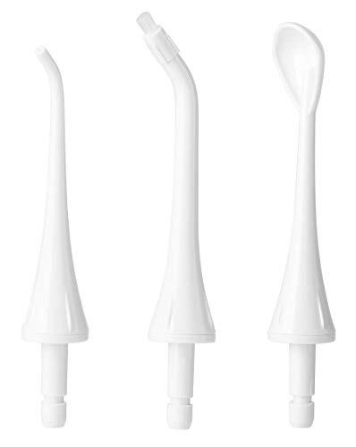 CONCEPT Hausgeräte ZK0003 vervangende mondstukken voor monddouche/tussenruimtereiniger, 3 stuks (NORMAL, ORTHODONTICS - voor tandklem, TONGUE - voor tong), voor Concept monddouche ZK4020, ZK4030