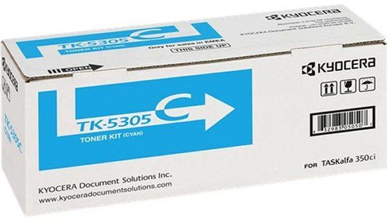Kyocera TK-5305C Toner Cartridge - Cyan - Original