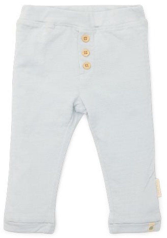 Little Dutch Lange broek - Maat 68 - Legging Jongens - Baby Blue, Blauw - Forest Friends Newborn