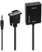 Accsup Adapter HDMI/VGA 20cm