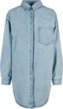 Urban Classics Oversized Denim Shirt Jurk Blauw 4XL