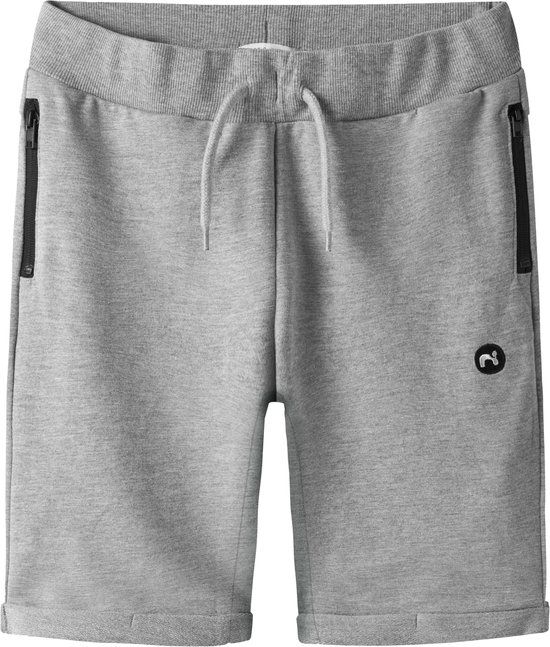 Name it Shorts Sweat Grey Melange