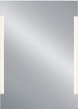 TRIO LED Badkamerspiegel - Rechthoek - IP20 - Touch Schakelaar - 15W - Aanpasbare Kleur