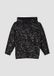 s.Oliver Sweatshirt met capuchon voor kinderen, gemeleerd grijs/zwart, katoen, lange mouw, regular fit