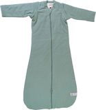 Lodger Hopper - Baby Slaapzak Winter met afritsbare mouwen - 98cm - 3.3 TOG - Autostoel - Groen