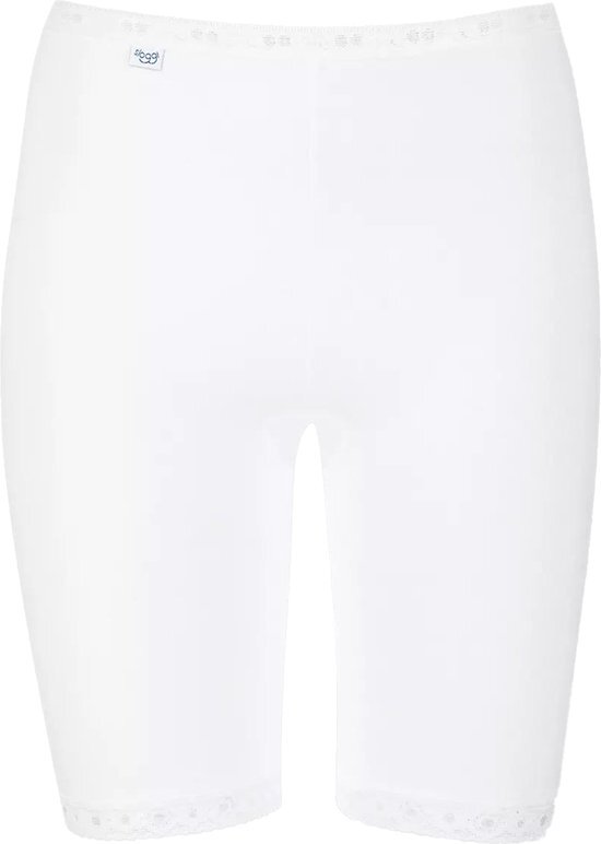 sloggi Basic+ Dames Short lange pijp - Wit - Maat 42