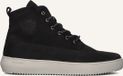 Blackstone ASPEN - YG26 Asphalt - Hoge Sneakers - Heren - Zwart - Maat 40