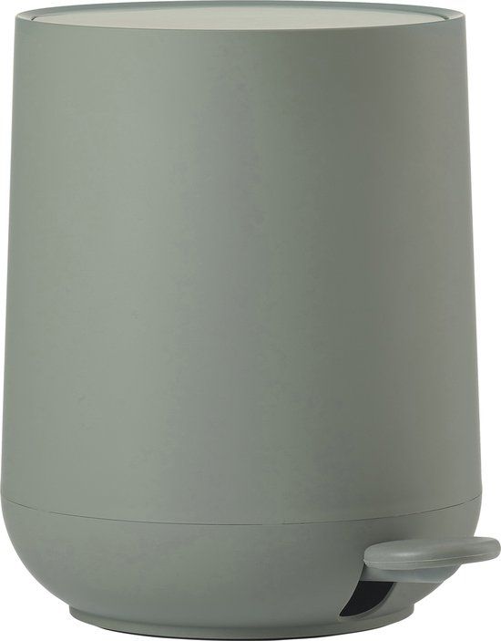 Zone Denmark Nova 3 Liter Pedal Bin - Olive Green