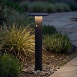 Arcchio Bornes lumineuses LED Tovio, capteur, anthracite, hauteur 81 cm