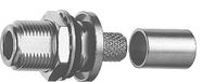 Telegärtner 100023997 N-connector Koppeling, recht 50 Ω