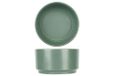 Cosy & Trendy Set van 6 schalen van aardewerk, ALTO, groen, D 10 x h 5,5 cm