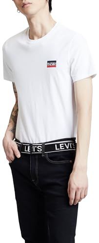Levi's Graphic heren-T-shirt met ronde hals, 2 stuks