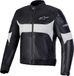 Alpinestars Revern Veste en cuir moto - Noir/gris - 2XL