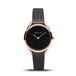 Bering Ultra Slim 17031-166 - Montre femme - Noir/Couleur rosé