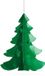 Merkloos / Sans marque Fest-Dekor Gmbh Kerstdecoratie Hangdecoratie kerstboom Groen Papier 35 cm