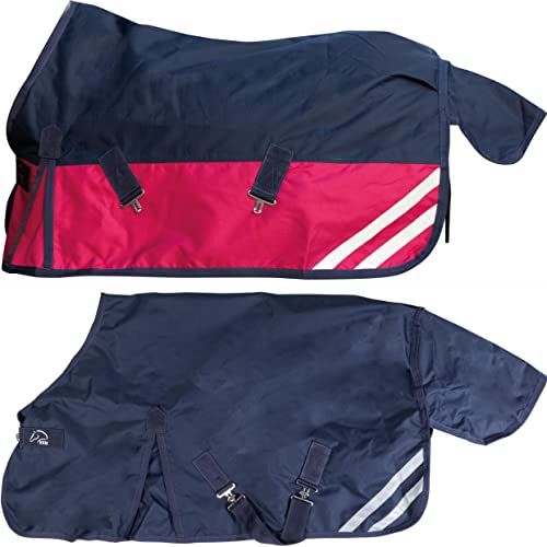 HKM Mini Paardendekens Cranberry 55