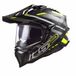 LS2 MX701 Explorer Carbon Edge Glanzend Zwart Fluo Geel Adventure Helm - Maat XXXL