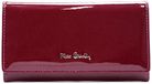 Pierre Cardin Portefeuille vernis cuir argent