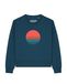 Watapparel Sweatshirt ' Abstract 03 ' petrol