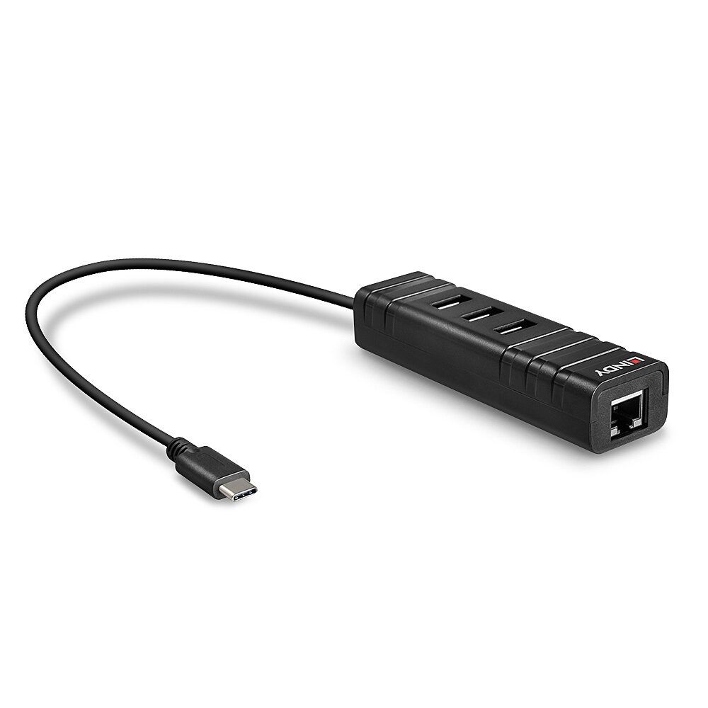 LINDY 43249 Interface Hub Zwart