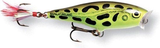 Rapala Skitter Pop 7cm - Lime Frog - 7g