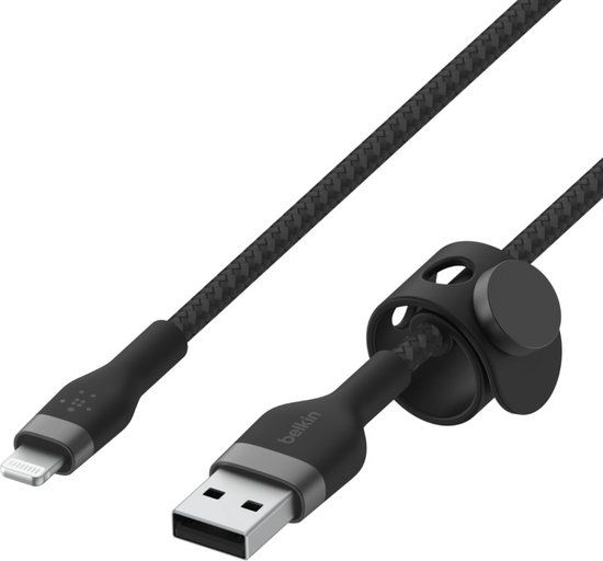 Belkin Boost Charge USB-A naar Lightning Kabel - 3m - Zwart