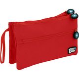 Grafoplas Bits & Bobs Etui, dubbel, rood, 21 x 12 cm