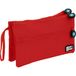 Grafoplas Bits & Bobs Etui, dubbel, rood, 21 x 12 cm
