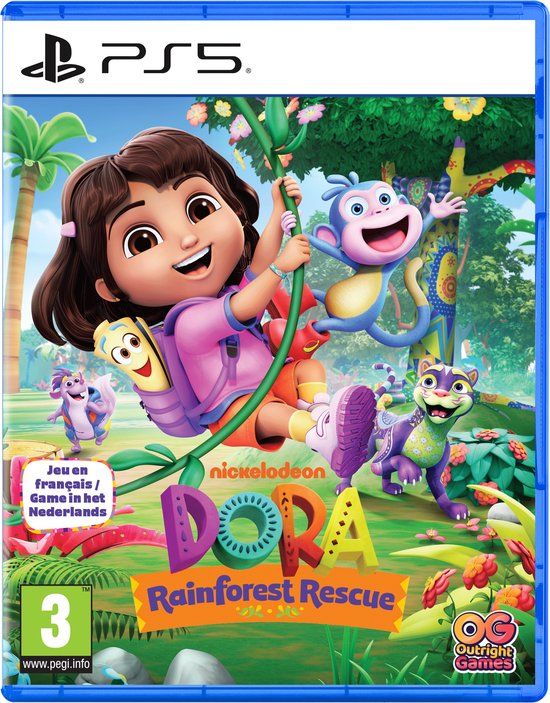 Dora: Rainforest Rescue - PS5 - Standard Edition