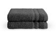 Byrklund Gastendoek - Set van 6 - Hotelkwaliteit - 100% katoen (BCI) - 500 g/m² - 30x50 cm - Antraciet