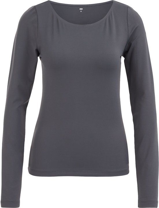 WE Fashion Dames T-shirt met boothals