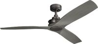 Kichler Plafondventilator Ried 142cm Staal