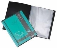 Connect Q-CONNECT Showalbum A4 Zwart 10 pockets