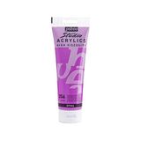 Pébéo - Acryl Fine Studio Acrylics - Acrylverf voor kunstenaars - verf voor professionals en beginners - heldere en gepigmenteerde kleur - Violet Blauw Iridescent - 250 ml