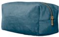 BagBase - Velvet Toiletry/Accessory Case - Blue Topaz - M (23 x 11 x 11 cm)