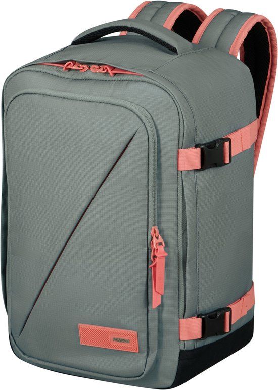 American Tourister Take2Cabin Rugzak - Sage Coral - 24 l