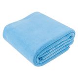 Amazon Basics microvezel autodroogdoek, extra groot 91x64cm, sneldrogend, krasvrij, niet schurend, streepvrije, zachte doek voor het glazen buitenraam van het voertuig, blauw