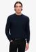 Superdry - De Merchant Store-Getextureerde trui met ronde hals - Heren - XXl - Navy