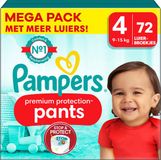 Pampers Premium Protection Pants Maat 4 Mega Pack 72 stuks 9-15 KG