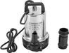 Pompe submersible pour puits profonds, 12 V DC, 160 W, 50 l/min, hauteur de refoulement 8 m, sortie 1'', acier inoxydable, 3000 tr/min, prise UE