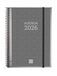 Finocam Spiraalkalender 2026, weekoverzicht, verticaal, januari - december (12 maanden), jaarplanner 2026, met elastiek, hardcover, spiraalbinding, personaliseerbaar, Catalaans