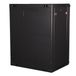 Value 19 inch wandbehuizing 15HE, 600x450 mm zwart, bouwpakket