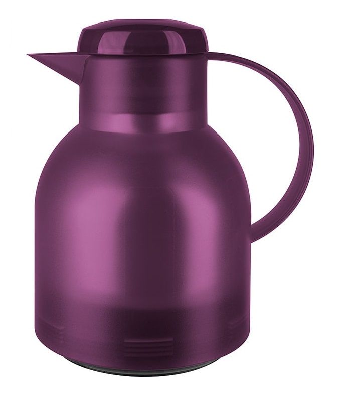EMSA Samba Thermoskan - Aubergine - 1L - 12/24 uur warm/koud