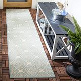 Safavieh Vloerkleed Melissani in- & outdoor Crèmekleurig Stof 79 x 152 cm