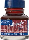 Winsor W&N Calligraphy Ink 30ml - 317 Indian Red