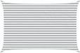 vidaXL Zonneschaduw Lichtgrijs en wit 4,5 x 3 m 100% Polyester Oxford