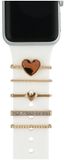 123watches Maylie goud Apple Watch band